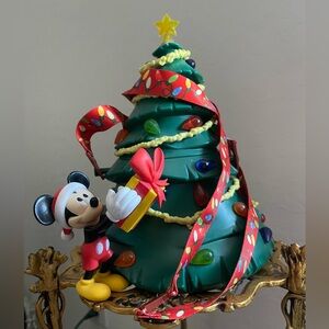 Disney Mickey Mouse Christmas Tree Popcorn Bucket